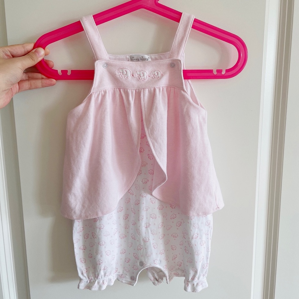 kissy kissy 100% pima cotton baby girls bodysuit